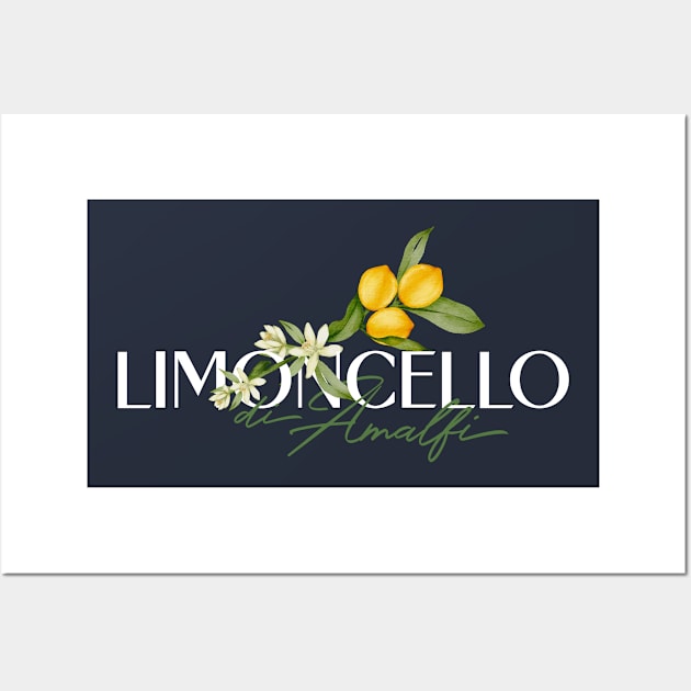 Limoncello di Amalfi Wall Art by SpilloDesign